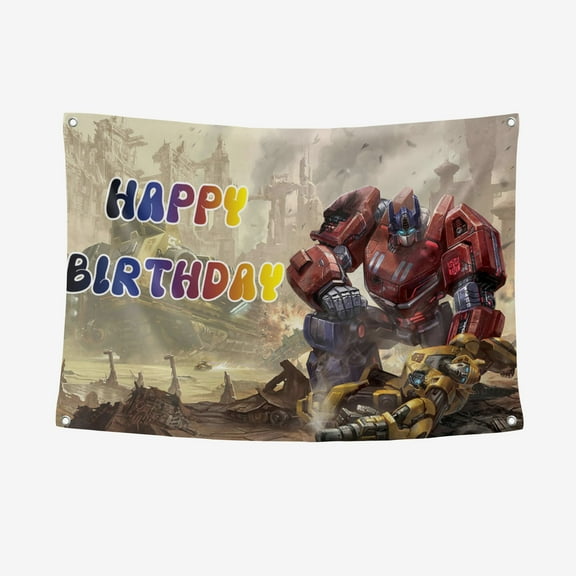 Transformers 3.28*4.92FT/100*150CM Banner Background Backdrop