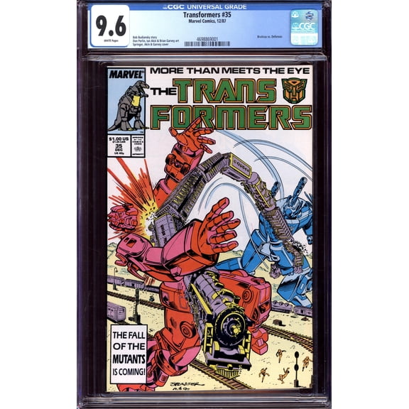 Transformers #35 - CGC 9.6 Comic Book