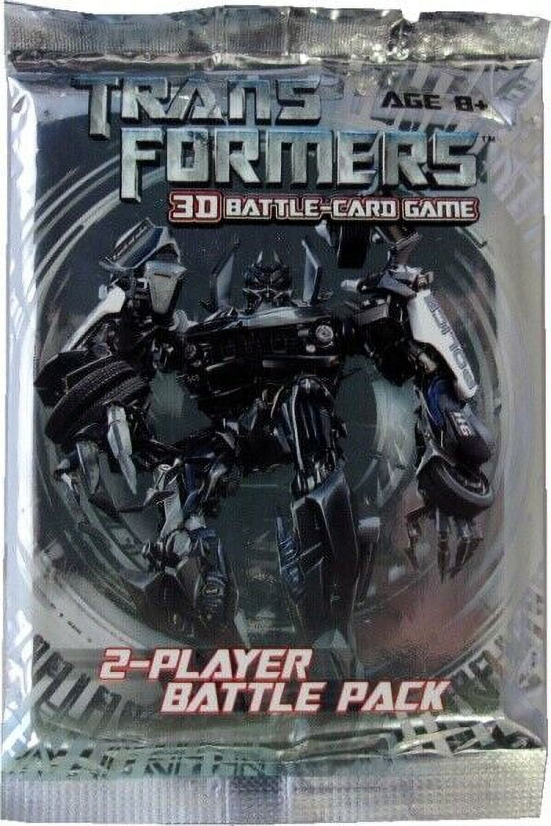 Transformers 3D Battle Card Game TwoPlayer Battle Pack (1 Pack
