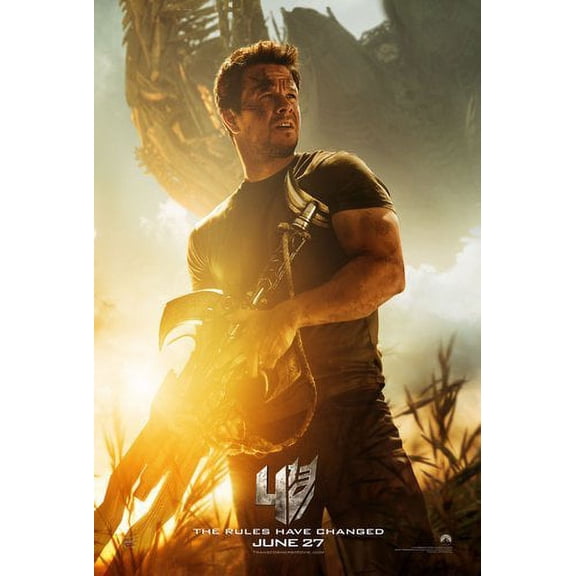 Transformers 4 poster Wall Art Metal Sign 8inx 12in Metal Print 8x12 Square Adults AB Posters