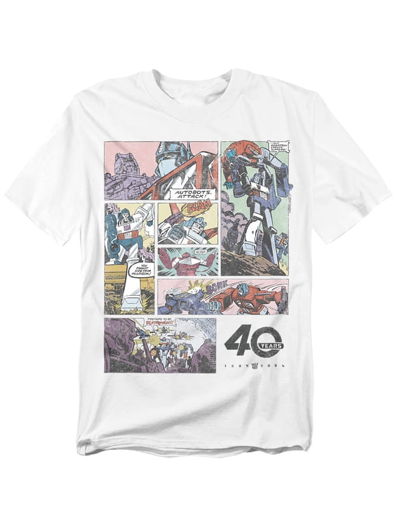 40Th Anniversary T-Shirt Forty Years Of Comics Unisex Graphic Tee for Men & Women