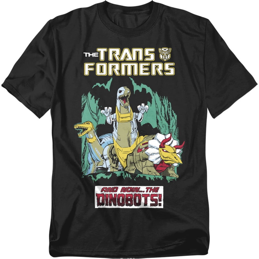 Transformers 40Th Anniversary T-Shirt Grimlock And Dinobots Unisex Graphic Tee for Men & Women