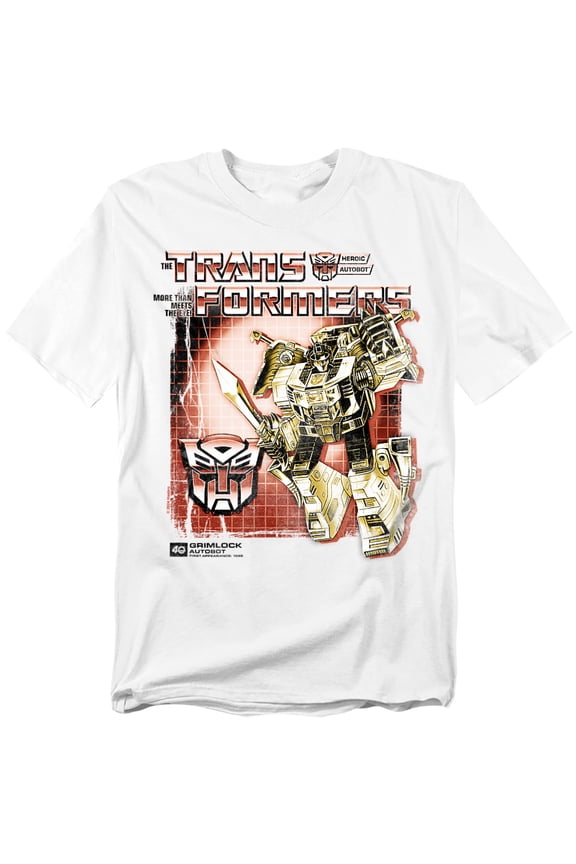 40Th Anniversary T-Shirt Grimlock Box Unisex Graphic Tee for Men & Women
