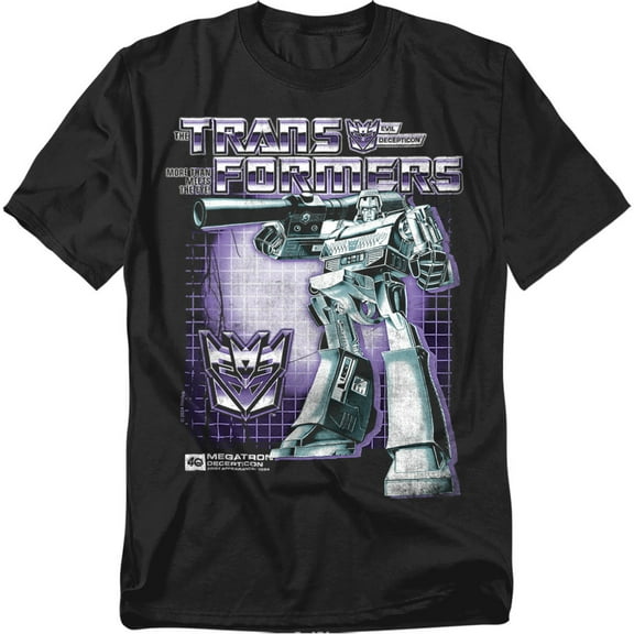 Transformers 40Th Anniversary T-Shirt Megatron Box Unisex Graphic Tee for Men & Women