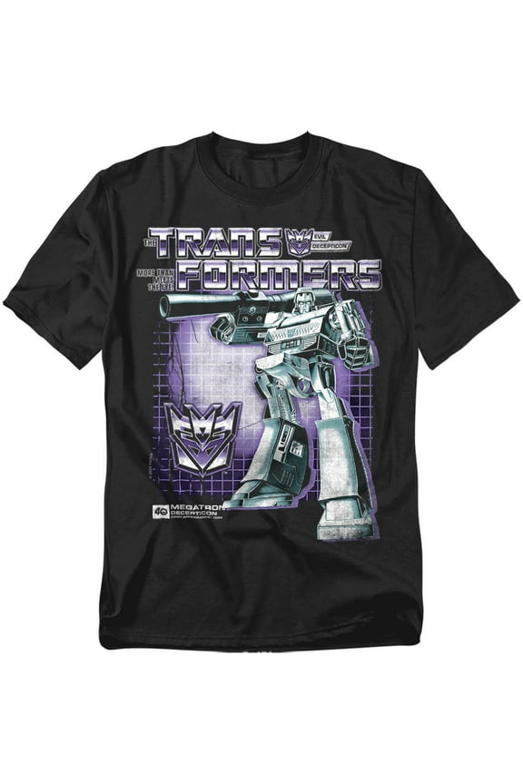 40Th Anniversary T-Shirt Megatron Box Unisex Graphic Tee for Men & Women