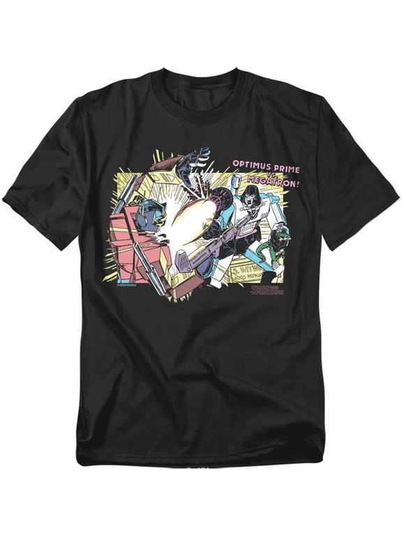 40Th Anniversary T-Shirt Optimus Vs Megatron Unisex Graphic Tee for Men & Women