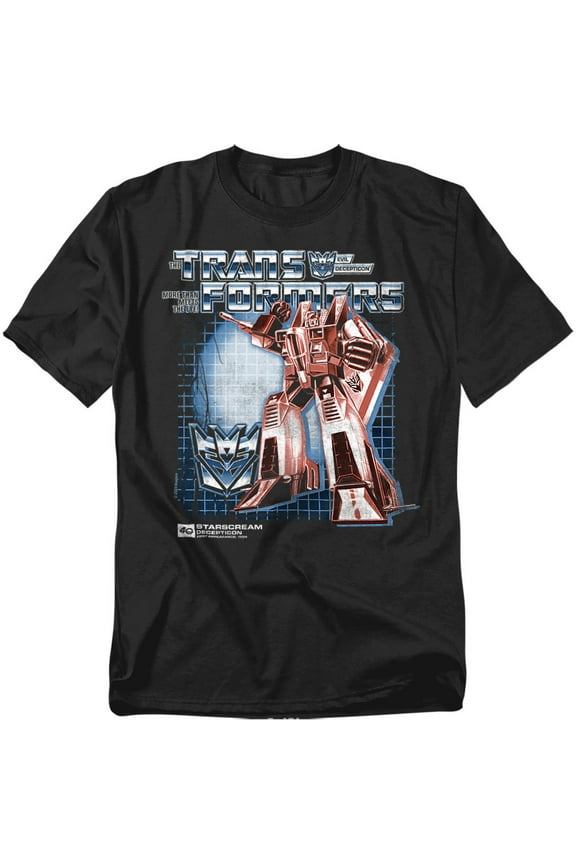40Th Anniversary T-Shirt Starscream Box Unisex Graphic Tee for Men & Women
