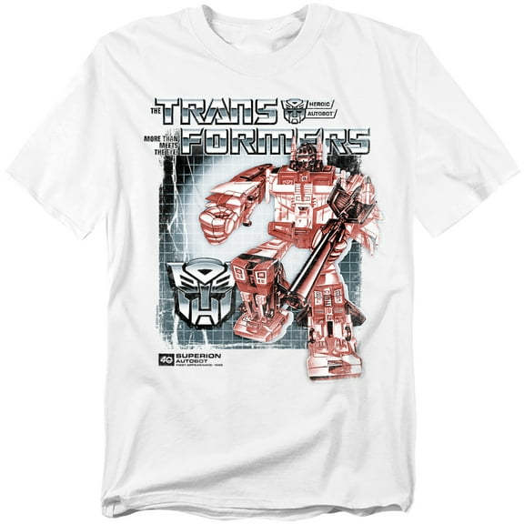Transformers 40Th Anniversary T-Shirt Superion Box Unisex Graphic Tee for Men & Women