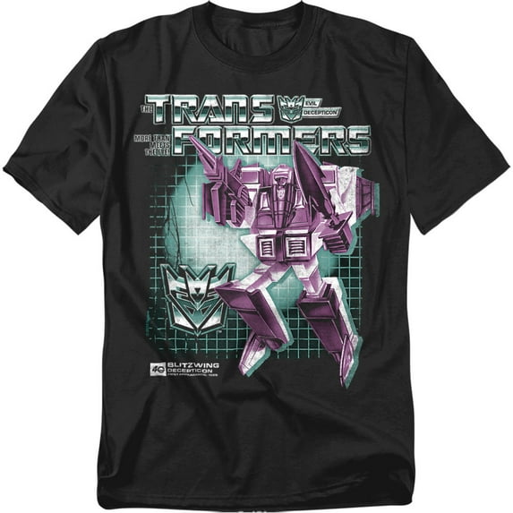 Transformers 40Th Anniversary T-Shirt Blitzwing Box Unisex Graphic Tee for Men & Women
