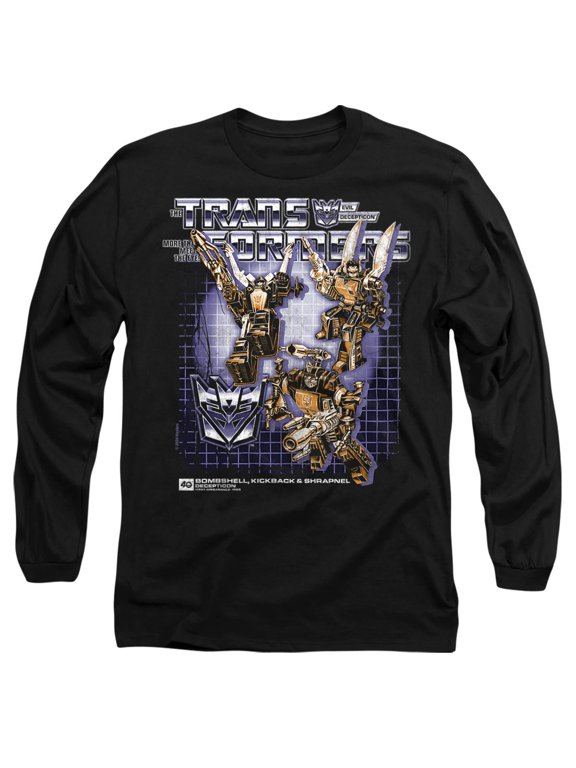 40th Anniversary Bombshell, Kickback, Shrapnel Box Unisex Adult Long-Sleeve T Shirt, Black, Large