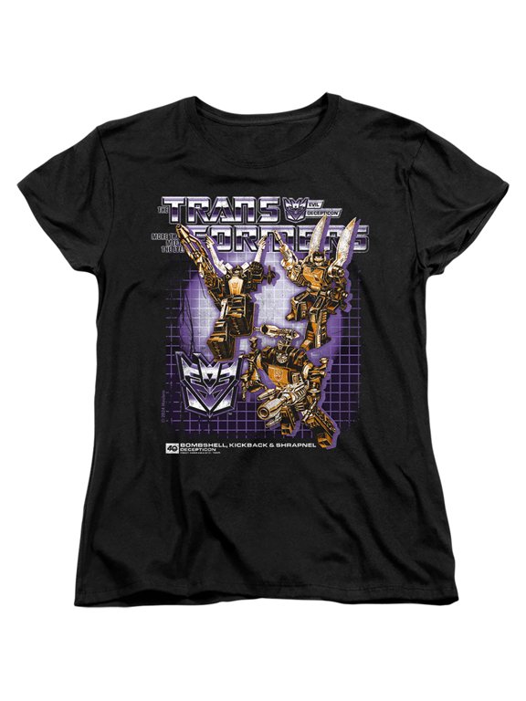 40th Anniversary Bombshell, Kickback, Shrapnel Box Women's T Shirt, Black, Large