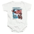 thumbnail image 1 of Transformers 40th Anniversary Optimus Prime Box Unisex Infant Snap Suit for Baby, White, Small, 1 of 3
