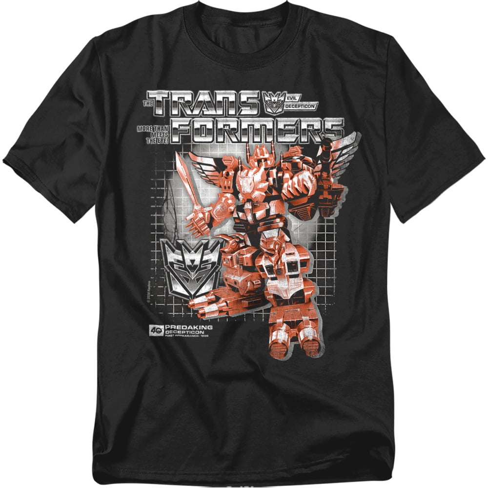 Transformers 40Th Anniversary T-Shirt Predaking Box Unisex Graphic Tee for Men & Women