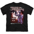 thumbnail image 1 of Transformers 40th Anniversary Rumble, Ravage, Laserbeak Box Unisex Youth T Shirt, Black, X-Large, 1 of 5