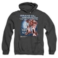thumbnail image 1 of Transformers 40th Anniversary Starscream Box Unisex Adult Pull-Over Heather Hoodie, Black Heather, Medium, 1 of 3