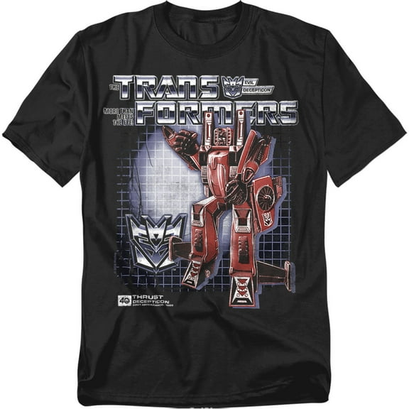 Transformers 40Th Anniversary T-Shirt Thrust Box Unisex Graphic Tee for Men & Women