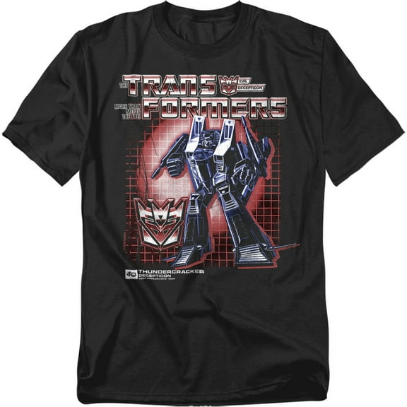 Transformers 40Th Anniversary T-Shirt Thundercracker Box Unisex Graphic Tee for Men & Women
