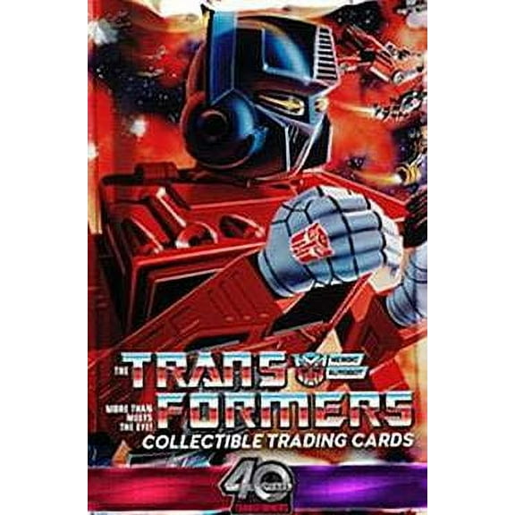 Transformers 40th Anniversary Trading Card DELUXE EDITION Box (12 Packs)