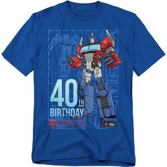 Transformers T-Shirt Transformers 40Th Birthday Unisex Graphic Tee For Men & Women
