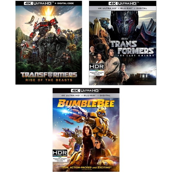 Transformers 4K Ultimate Trilogy Pack