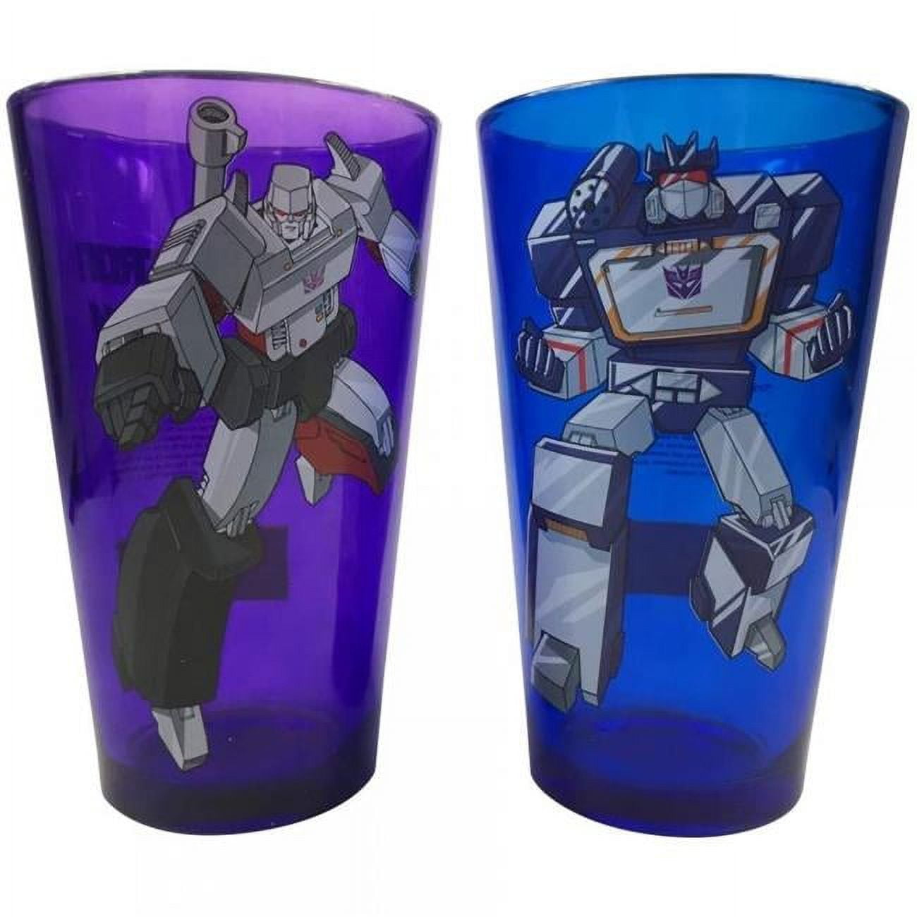 Transformers 834352 Classic Megatron & Soundwave Pint Glass Set 2