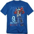 thumbnail image 1 of Transformers T-Shirt Transformers 9Th Birthday Unisex Graphic Tee For Men & Women, 1 of 7