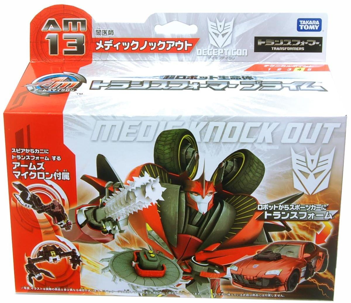 AM-13 Decepticon Knockout  Japanese Transformers Prime Arms Micron