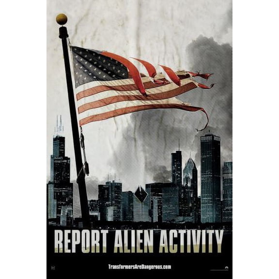 Transformers Age Of Extinction Poster 12x16 Print on Metal Sign 12in x 16in Square Adults Best Posters