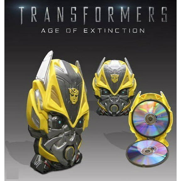 Transformers: Age of Extinction 3D Plus Bumblebee Head (3D & 2D) [ Blu-Ray, Reg.A/B/C Import - Belgium ]