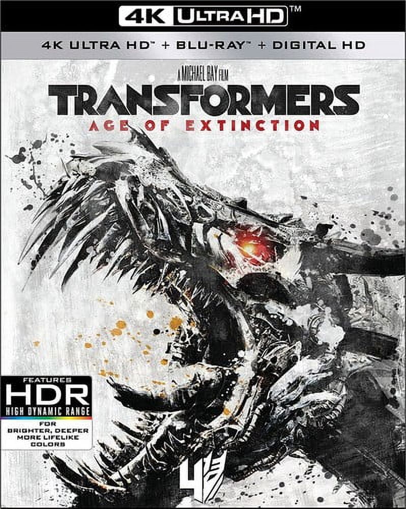 Transformers age of extinction blu ray discount