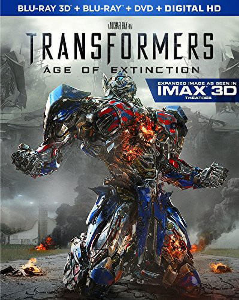 Transformers Age of Extinction (Bluray + Bluray + DVD +
