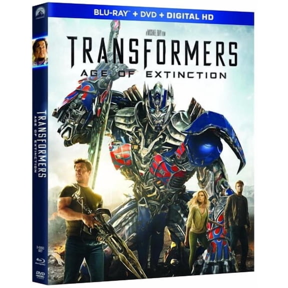 Transformers: Age Of Extinction (Blu-ray + Digital Copy) Paramount Studios Corporation, Action