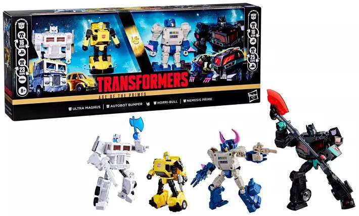 Transformers Age of the Primes Ultra Magnus & Autobot Bumper VS