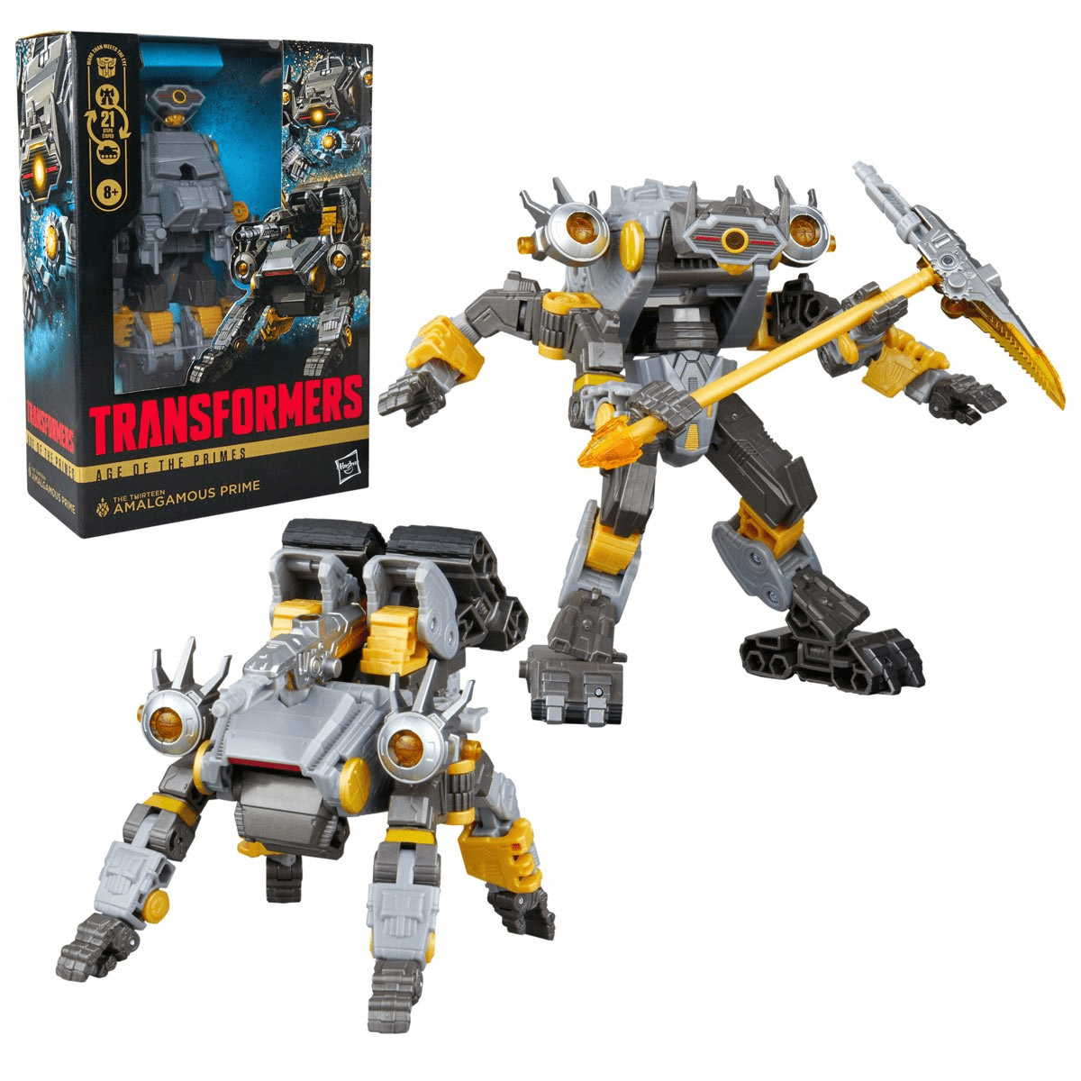Transformers Age of the Primes Voyager Class The Thirteen Amalgamous Prime
