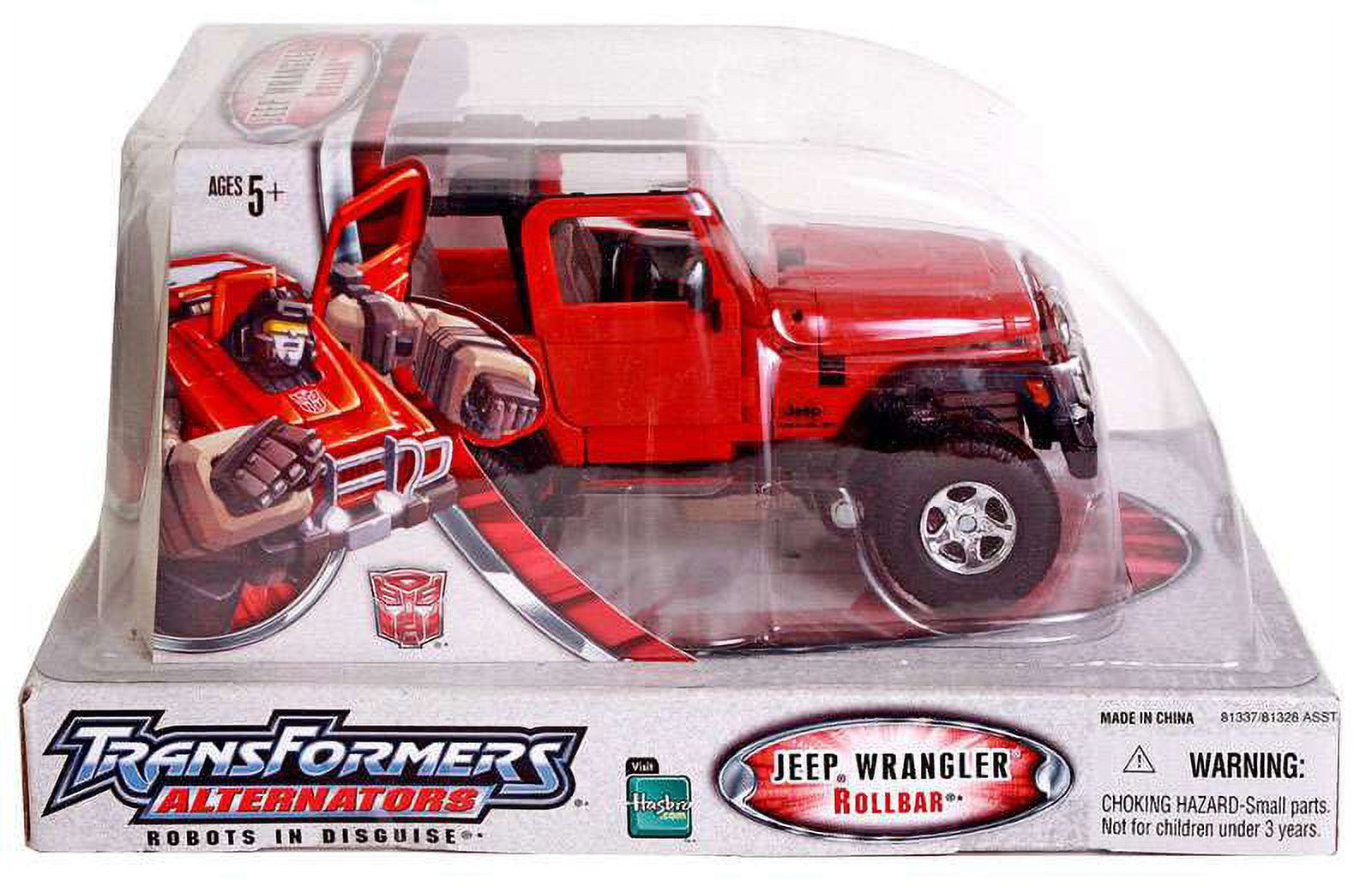 Transformers Alternators: Jeep Wrangler, Rollbar - image 1 of 5