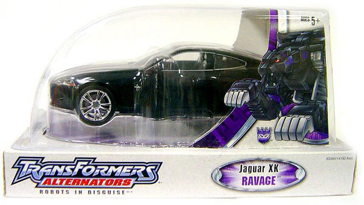 Transformers Alternators Ravage Jaguar XK Action Figure