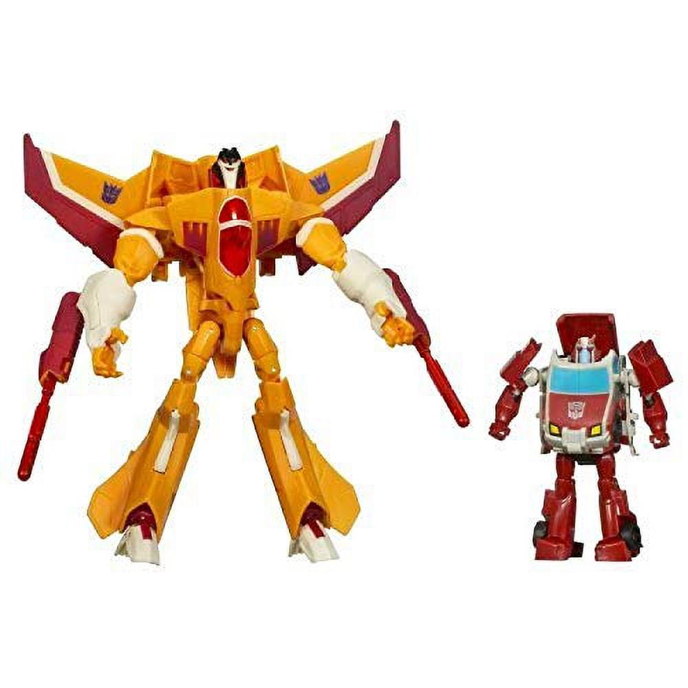 Transformers Animated Sunstorm vs Ratchet - 2-Pack Transformers Animated Sunstorm vs Ratchet - 2-Pack