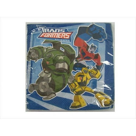Transformers Animated Lunch Napkins (12ct)