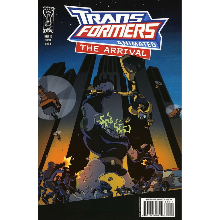 Transformers Animated: The Arrival #2A VF ; IDW Comic Book