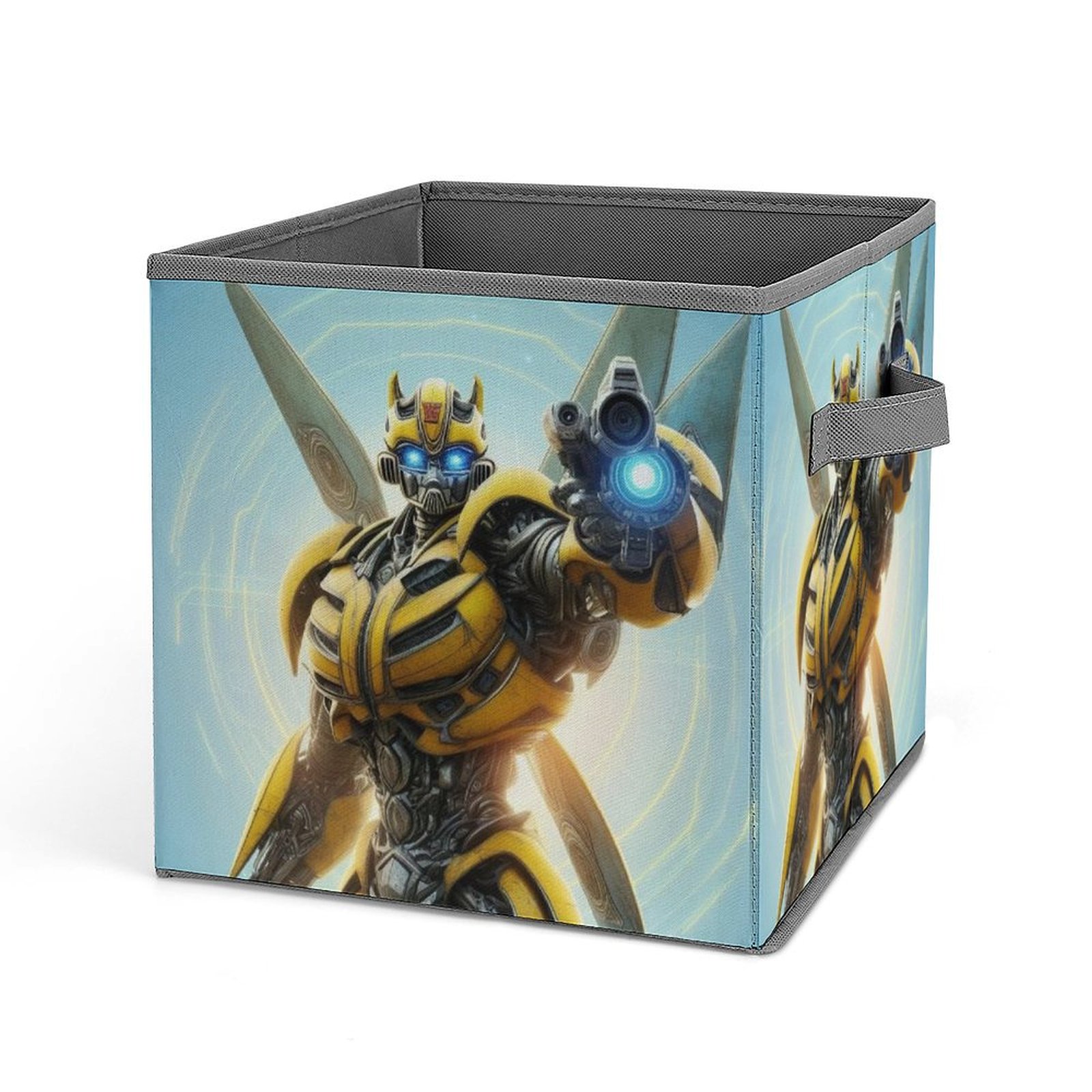 Transformers Anime Cartoon Cube Storage Bins for Shelves, Fabric ...