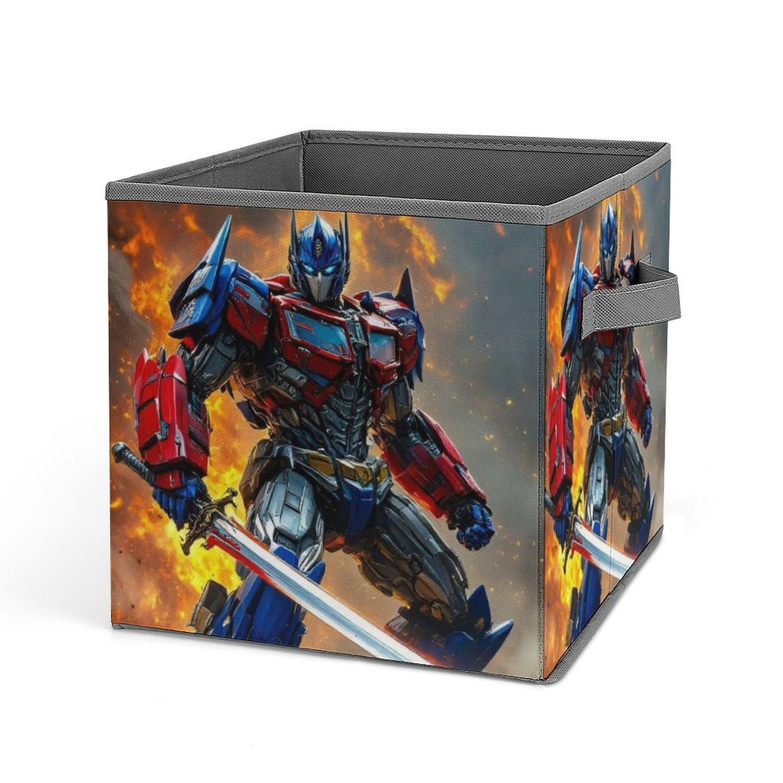 Transformers Anime Cartoon Storage Basket Collapsible Organizer with ...
