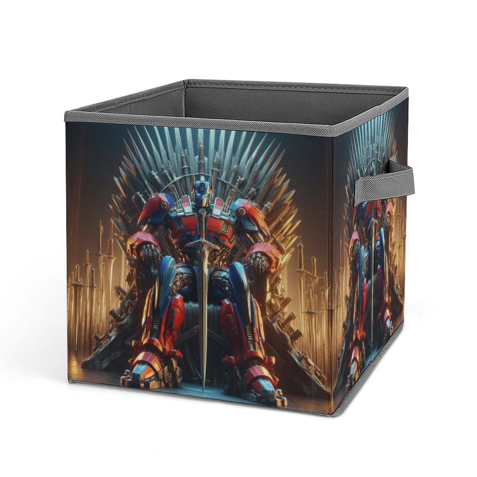 Transformers Anime Cartoon Storage Basket Collapsible Organizer with ...