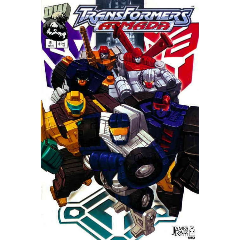 Transformers Armada 5 VF Dreamwave Comic Book Walmart