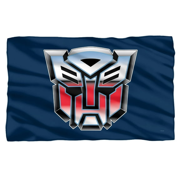 Transformers Autobot Airbrush Logo Fleece Blanket 36' x 58'