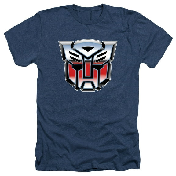 Transformers - Autobot Airbrush Logo - Heather Short Sleeve Shirt - Large