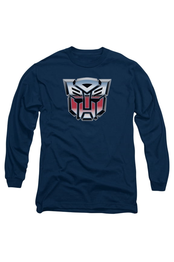 - Autobot Airbrush Logo - Long Sleeve Shirt - Large