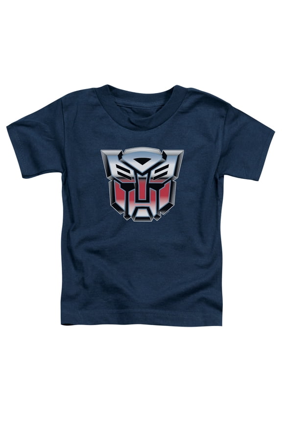 Transformers Autobot Airbrush Logo S/S Toddler T-Shirt Navy
