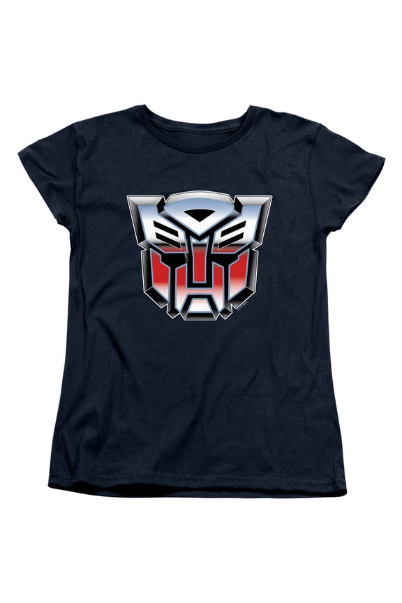 Transformers - Autobot Airbrush Logo - Women's Short Sleeve Shirt - Large