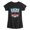 thumbnail image 1 of Transformers - Autobot Chrome - Girls Fitted Short Sleeve T-Shirt, 1 of 4