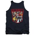 thumbnail image 1 of Transformers Autobot Collage Adult Tank Top Navy, 1 of 1